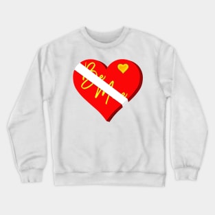 Box of Chocolates Valentines Day Crewneck Sweatshirt